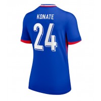 Camisa de time de futebol França Ibrahima Konate #24 Replicas 1º Equipamento Feminina Europeu 2024 Manga Curta